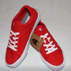 CHAMPION WMNS GEM LO Red Flame SNEAKER